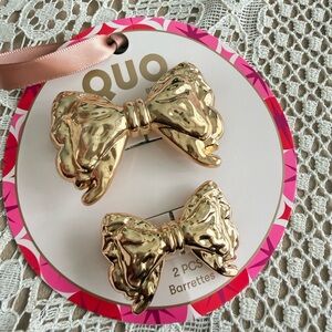 Urban Outfitters Gold Hair Barrettes for Women